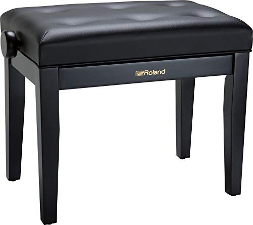 Roland Klavierbank in schwarzem Satin-Finish mit Vinyl-Sitz – RPB-300BK, Satin-schwarz, 1