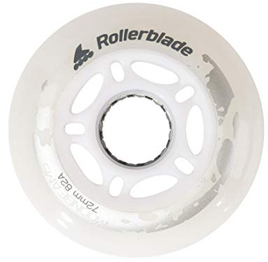 Rollerblade Moonbeam 72mm/82A LED Wheel 4-Pack