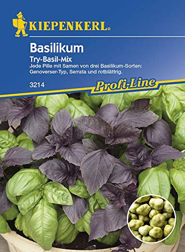 Basilikumsamen - Basilikum Simply Herbs Try-Basil-Mix von Kiepenkerl