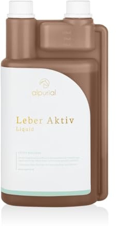 Alpurial Leber Aktiv – Ergänzungsfuttermittel für Pferde mit besonderem Anspruch an die Leberversorgung – mit Mariendistel, Löwenzahn & Artischocke – vom Tierarzt entwickelt