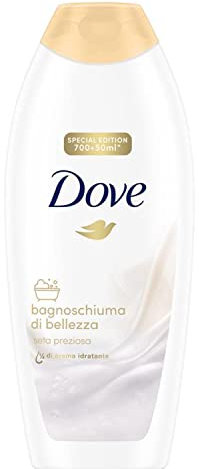 Dove Bagnoschiuma Seta 750ml, 750ml