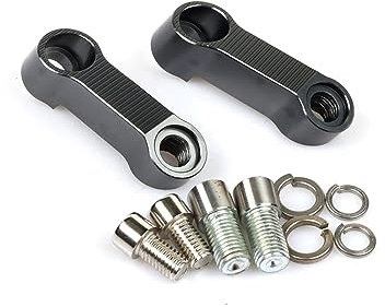 FIXCOR Lenkerendenspiegel Motorrad Motorrad Rückspiegel Verlängerung Riser Adapter Halterung Für Afrika Twin CRF1000L CRF1100L CRF 1000 1100 L CRF1000 ADV (Color : 5)