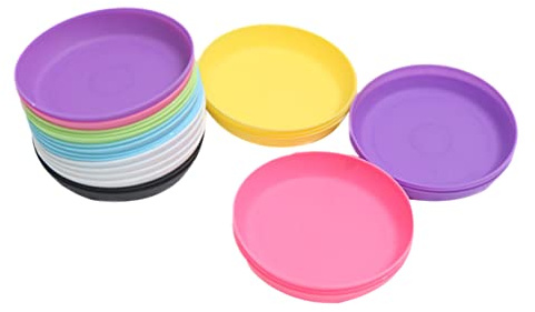 MERRYHAPY 20 Pezzi sottovasi per Piante Accessorio per Piante Vassoio per Piante vaschetta raccogligocce per Piante Vassoio per vasi da vivaio sottovaso pianta Vassoio per vasi per Piante
