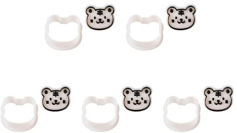 Juego de sellos resistentes para galletas, juego de moldes para manualidades de galletas de animales delicados para reuniones familiares y eventos infantiles