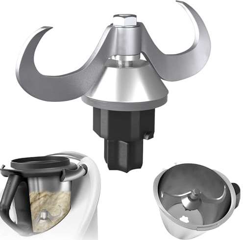 Mocoli Teigmesser für Thermomix Tm31, Messer Ersatzteile für Thermomix Tm31 Edelstahl Mixmesser Ersatz Zubehör für Thermomix Tm31 für Thermomix Zubehör Schnelle Reinigung