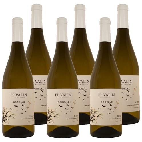El Valín Vino Godello Bierzo, Vino Blanco, Pack 6 Botellas