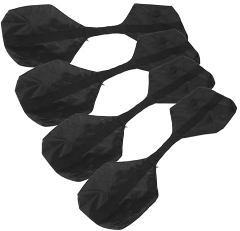 VICASKY 4 Pièces Sacs de Sable Triangulaires Robustes pour Tentes Pliantes Auvents Extérieurs et Parasols Poids Anti-Vent Durables et Compacts pour Stabiliser Abris de Jardin et Plage