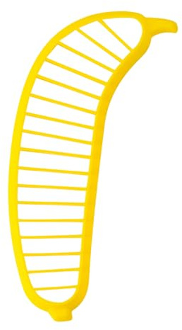 Utensile da cucina taglianana - Taglierina insalata di frutta, pelapatate, separatore di riempimento di banana, tagliaalimenti liscio, pratico gadget per affettare verdure, accessorio di preparazione