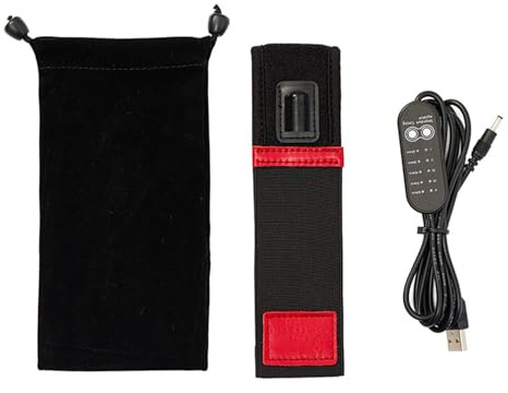 carotoe USB-lins avdimningsrem kameralins värmare remsor värmare för teleskop 500 mm längd 3 temperaturinställningar mångsidig värmare