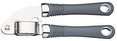 PRO-TOOLS & SOFT GRIP TOOLS KitchenCraft - Presse-Ail Professionnel avec Poignées Confortables, Acier Inoxydable, 18,5 cm