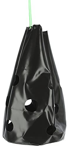 Kerbl HayBag (Farbe schwarz, Größe Big, mit 15 Löchern, einfach zu befüllen und reinigen, Heusack für Pferde) 326103