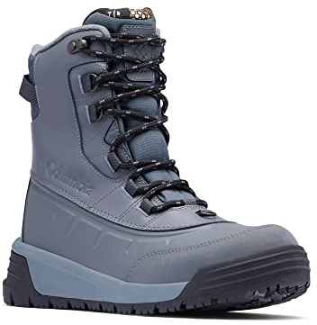 Columbia Bugaboot Celsius wasserdichte Schneestiefel für Herren, Grau (Graphite x Black), 43 EU