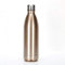 Borraccia termica in acciaio inox, da 1 l, elegante, mantiene caldo e freddo, coperchi a tenuta stagna al 100% (oro, 1 L)