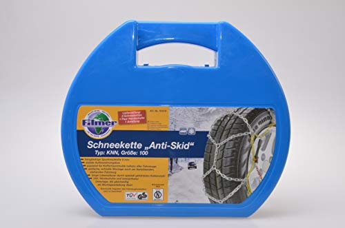 Schneeketten 18619 9 mm TYP KNN 100 14-18 Zoll, schwarz