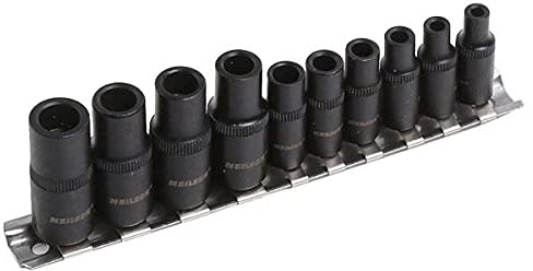 Cannon tools Tap Holder Socket Set, Magnetic, 10-Piece, 1/4''Dr and 3/8''Dr, M1.5-M14