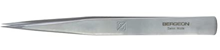 Bergeon Kornzange 7024-AA, 110 mm lang, antimagnetisch, für Präzisionsarbeiten