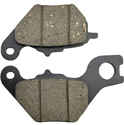 zjbh Bremsbeläge Vordere Motorrad Bremsbeläge Kit Disc (Größe: Rear CU2) Metall