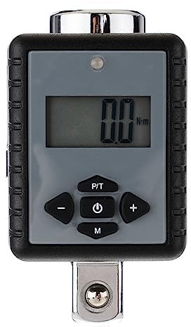 Misuratore di coppia digitale, Chiave dinamometrica con display digitale Chiave dinamometrica professionale 2-200NM con adattatore for utensile manuale di riparazione preciso for auto Tester di coppia