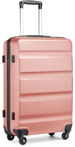 KONO Koffer Groß Leicht 75X51X28cm, Reisekoffer mit 360° leisen Rollen