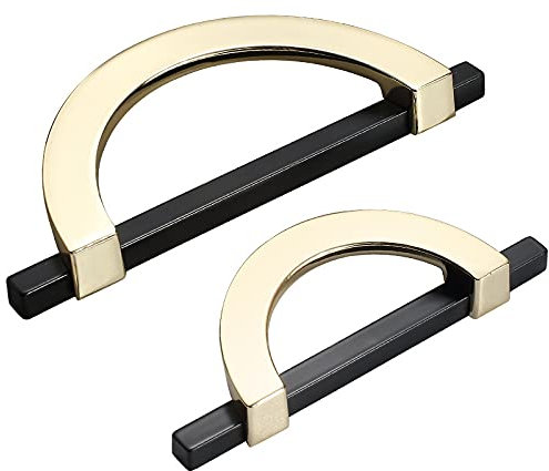 CCBFLA Schrankgriffe, Moderne, einfache Türknauf- und Schubladengriffe aus Zinklegierung, Kleiderschrankknauf, nordische Möbelbeschläge (Farbe: Golden White-128m)