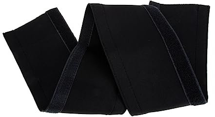 jojofuny Cable Management Sleeve Flexible Cord Wrap Neoprene Protects and Hides Wires under Office Desk in Closet Black for USB Data Cables and Speaker Wires