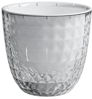 Cnrfeoap Smarted - Fioriera per irrigazione con trasparenti, a doppio strato, controllo automatico dell'umidità, per crescita di pothos, bassa manutenzione, contenitore per piante