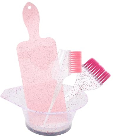 PENIKOKO Kit de Tinte Cabello Pincel y Cuenco, Material Pp, Diseño Cómodo y Fácil de Usar para Teñir el Cabello en Casa y Resultados Profesionales