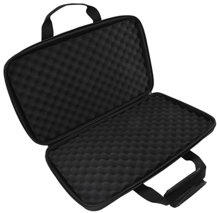 Phefop DJ DDJ-FLX4 2-channel DJ Controller Hard Case, Protective EVA Bag with Foam Padding, Removable Straps and Bright Lining for DDJ-400, DDJ-SB2, and DDJ-RB Controllers, (40 * 25 * 8cm)