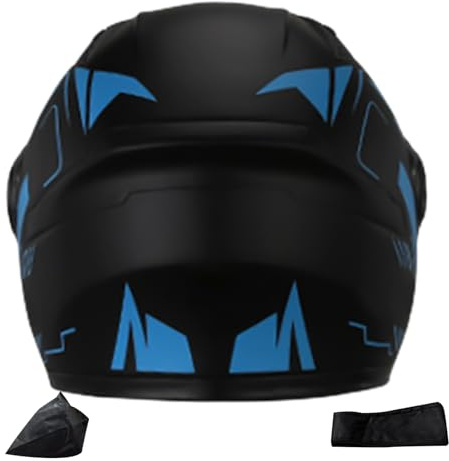 Vehicle Helmet - 1.16kg Double Lens Adult Motorbike Helmet | Full Face Integrated Helmets - Street Road Motorbike Crash Lid for Scooter | Modular Crash Helme? for Youth & Adults