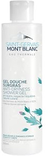 Saint-Gervais Mont Blanc – Gel Douche Surgras 400ml – Sans Savon, Corps | Eau Thermale du Mont Blanc, glycérine végétale & base lavante douce, sans savon, corps et visage, dès 3 ans, peaux sèches