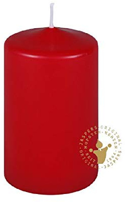 4er Set Adventskranzkerzen Rot 200 x 100 mm, große Adventskerzen, Weihnachtskerzen