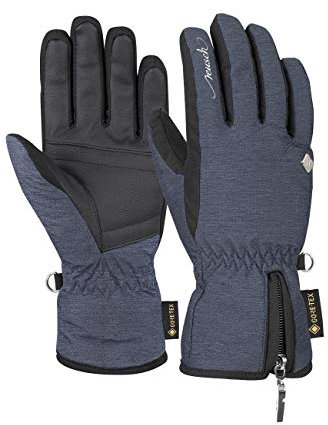 Reusch Damen Selina GTX Handschuhe, Dress Blue Melange, 6.5
