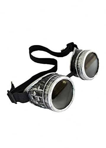 Ulalaza Vintage Steampunk Brille Brille Viktorianisch Retro Cyberpunk Gothic Erwachsene Cosplay