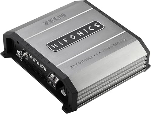 Hifonics ZXT2000/1 | Ultra Class D Mono Verstärker Monoblock mit 1 x 2200 Watt/RMS | ZEUS EXTREME SERIE