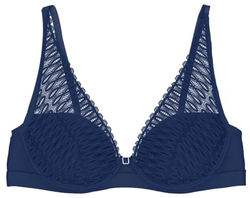 Triumph Damen Aura Spotlight T WP Bra, DEEP Water, 85C