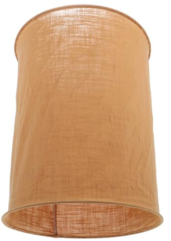 UPKOCH Paralume Pieghevole in Tessuto Khaki 42X30Cm Lampada a Sospensione E27 Design Unico Per Decorazioni Casa E Atmosfera Confortevole