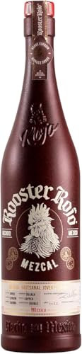 Rooster Rojo Mezcal 70cl 43% ABV | 100% Espadin Agave | Handcrafted & Double Distilled in Copper Pot stills - From Oaxaca, Mexico
