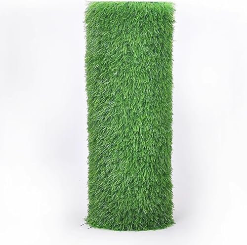 HynJGih Erba sintetica sintetica Tappeto erboso in erba artificiale sintetica Tappetino for prato realistico for animali domestici, spessore 3 cm, tappeto erboso in erba finta ad alta densità for pati