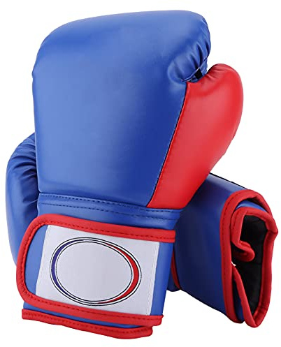 Alomejor Delikata Boxhandskar för Barn med en Bekväm Manuell Känsla för Träning och Sparring Av Pojkar och Flickor (Blå)