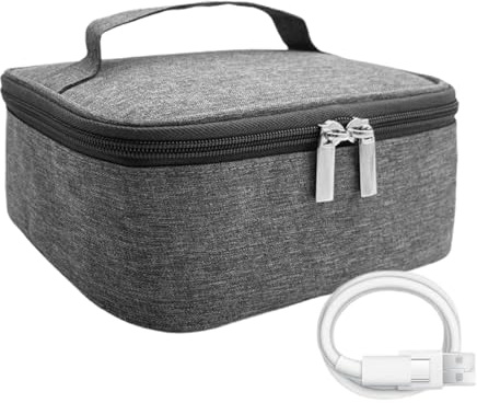 Calentador de lonchera, de calefacción de 3 temperaturas, unidad con elemento, equipo para personalización de escenas, suministros de cocina, calentador aislado portátil para hombres y mujeres