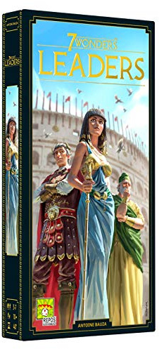 7 Wonders – Förlängning Leaders (Edition 2020) – Asmodee – brädspel – strategispel (fransk version)
