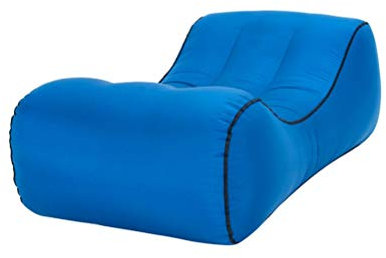 SMSOM Campingzubehör Aufblasbare Liege Couch Hängematte Wasserdicht, Luftsofa für Backyard Lakeside Strand mit Kompressionssäcken, Geschenke im Freien (Color : D)