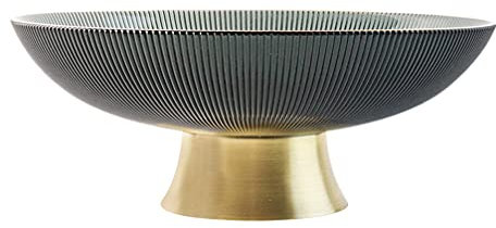 ABOOFAN Grand Plateau Fruits Verre Pour Table Basse Bol De Rangement Pour Bureau Récipient Pour Aliments Ménagers
