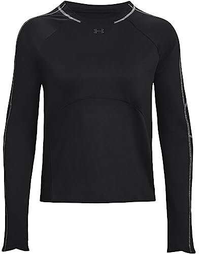 Under Armour Womens Women's Ua Train Cold Weather Crew Long-Sleeves, Black, LG