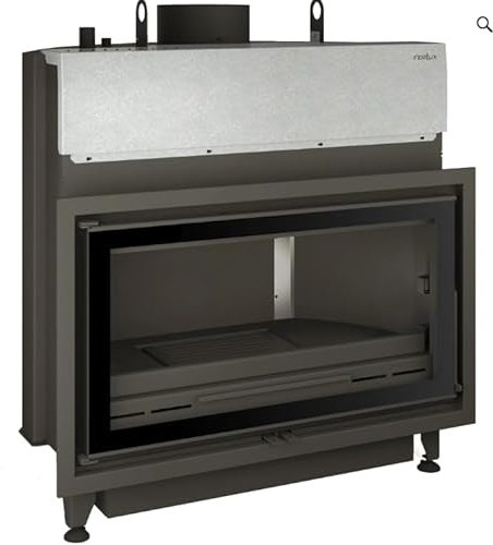 BRICOSOL ESTUFA DE LEÑA FERLUX MODELO HOGAR K-100 CON AGUA