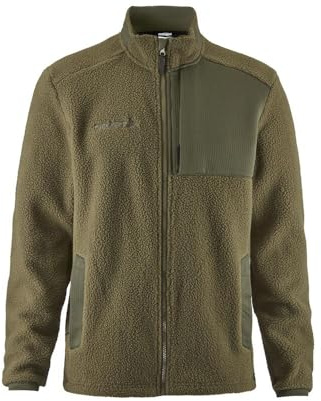 Craft ADV EXPLORE PILE FLEECE JACKET | Fleecejacka herr L | Rift | återvunnet material | bröstfickor med dragkedja | sweatjacka herr | Activewear för män
