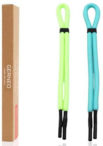 GERNEO® – ORIGINAL – schwimmfähiges Sport Brillenband Neopren – leuchtet im Dunkeln – verstellbar mit Kabelzug – wasserfestes Sportbrillenband & fester Halt für Wassersport