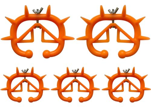 Nasenring zur Wadenentwöhnung, sicherer Kunststoff, wiederverwendbar, Kuhnasenring, Bauernhof, Nutztiere, Weaner für Waden, Rinder, verhindert das Saugen von Stier, Kuh, Westernringe für Frauen, Stier