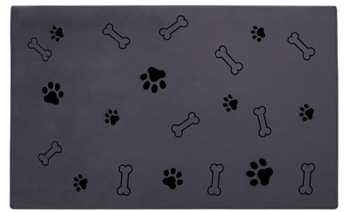Dog Towel, Extra Absorbent Microfibre Dog Drying Towel, Quick Dry Pet Bath Accessories, Soft and Durable for Dogs and Cats, 60 X 100 Cm, Grey