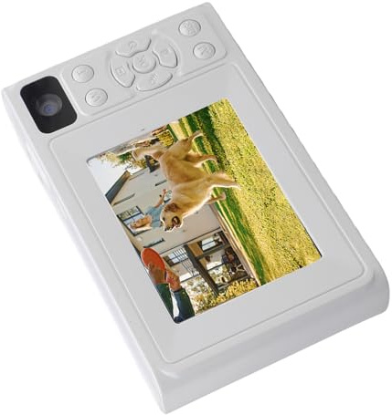 Jiawu Fotocamera con Messa a Fuoco Automatica a Doppio Obiettivo da 48 MP Zoom Digitale 8X Applicazioni Versatili Compatta e Pratica per Viaggi Cerimonia di Laurea Batteria Agli Ioni di Litio